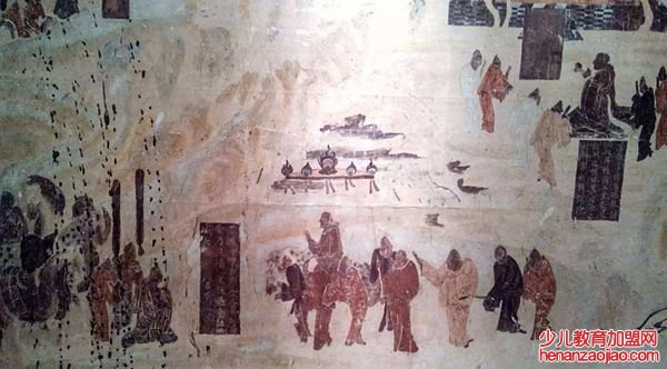 敦煌壁画中的张骞出塞