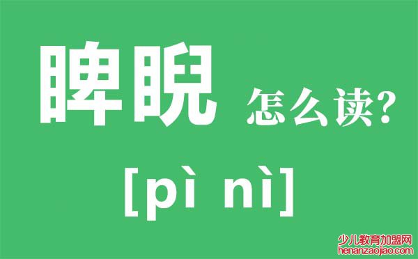 睥睨怎么读拼音是什么,睥睨是什么意思,睥睨的读音是什么