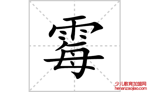霉的笔顺笔画怎么写(霉的拼音、部首、解释及成语解读)