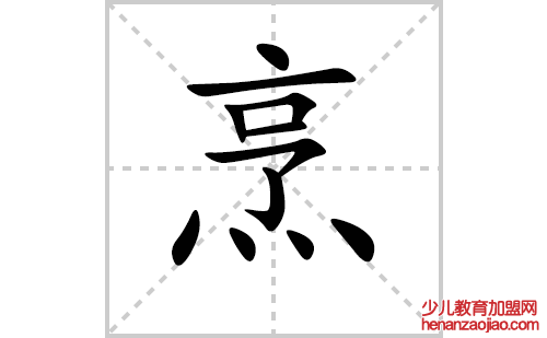 烹的笔顺笔画怎么写(烹的拼音、部首、解释及成语解读)