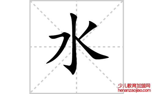 水的笔顺笔画怎么写（水的笔画、拼音、解释及成语详解）