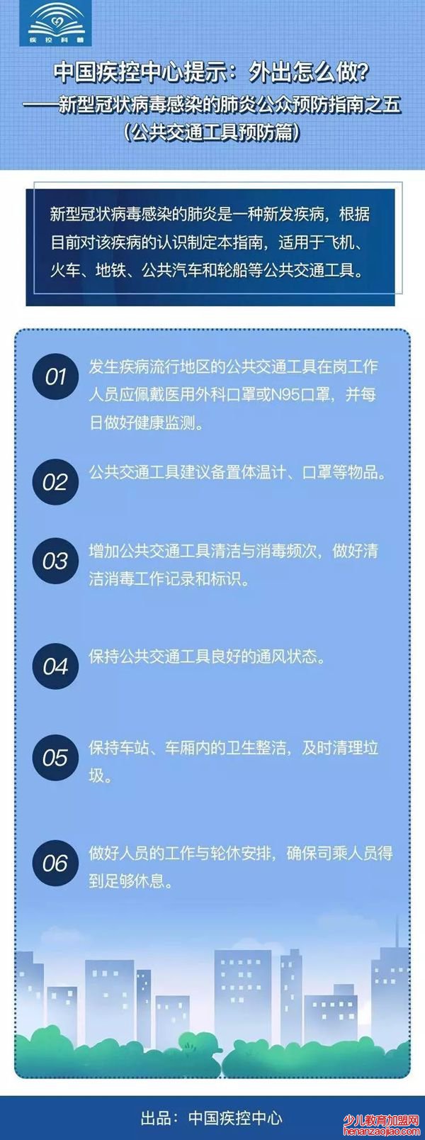 新冠肺炎（NCP）公共预防指南（公共交通工具预防篇）