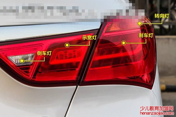 为什么汽车尾灯都是红色的