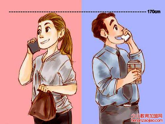 为什么男人普遍比女人高,男生比女生高的真实原因