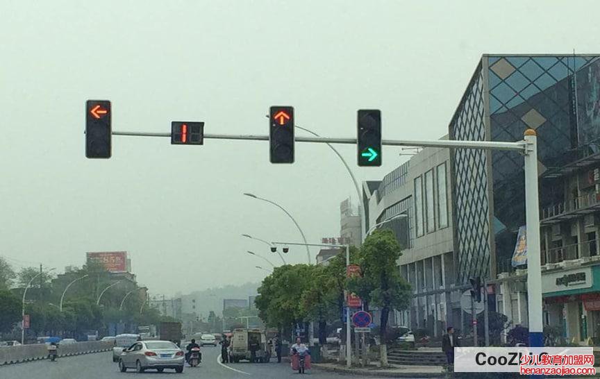 带箭头的红灯绿灯同时亮怎么走