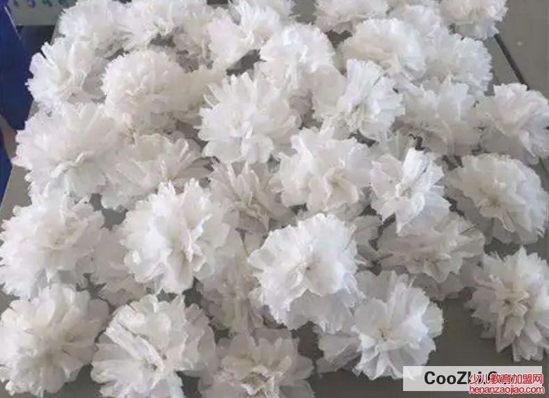 清明节制作手工花