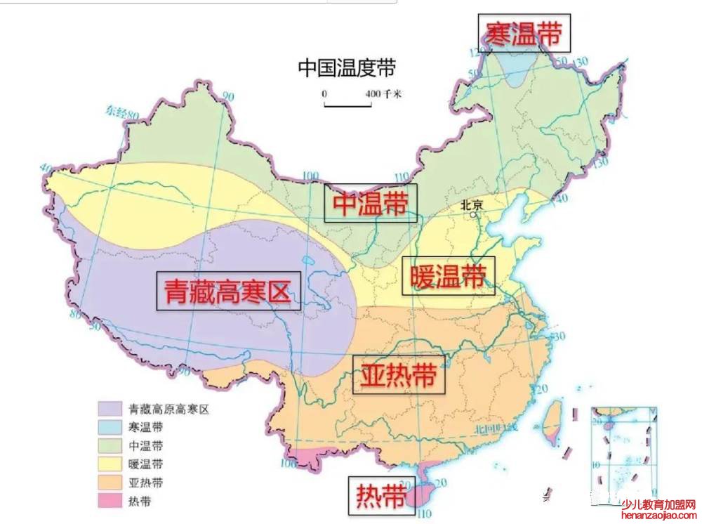 中国地图四大地区划分是哪些？