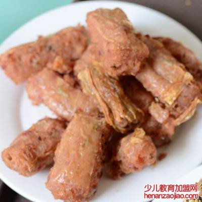 炸灌肠蘸什么吃?