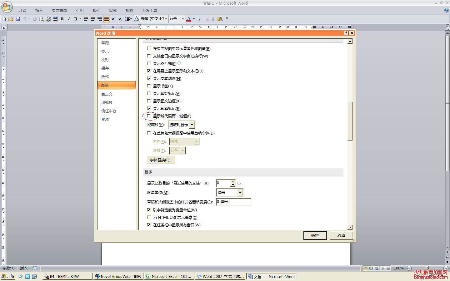 怎么切换域代码？
