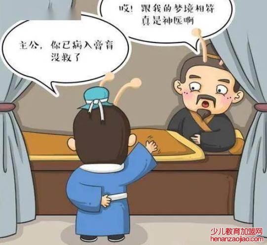 “病入膏肓”指的是病到了哪里?