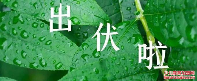 2021年出伏天是哪一天？