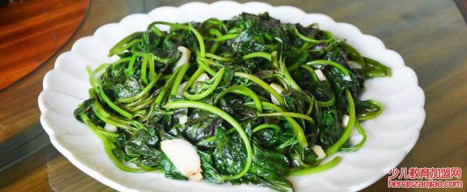 红薯叶子怎么做好吃？