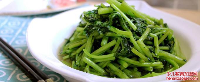 素炒蒿子梗的做法是什么？